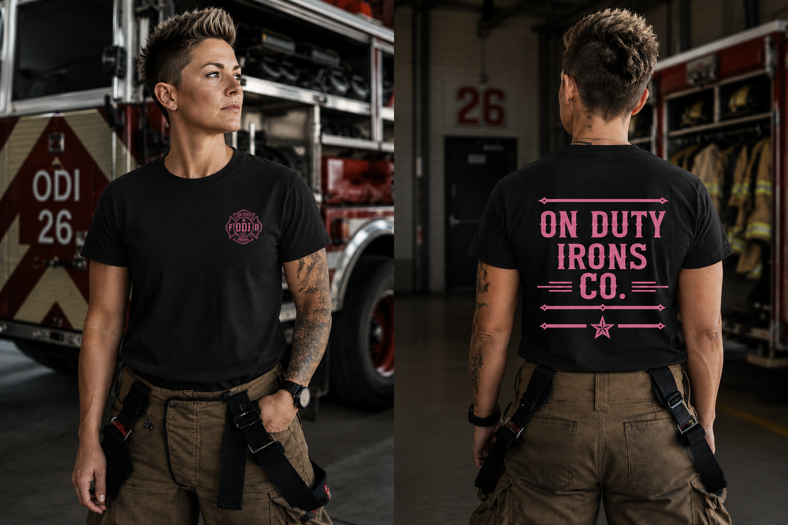 The ORIGINAL Tee (Pink Logo)
