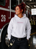The FRAMEWORK Hoodie (Pink Logo)