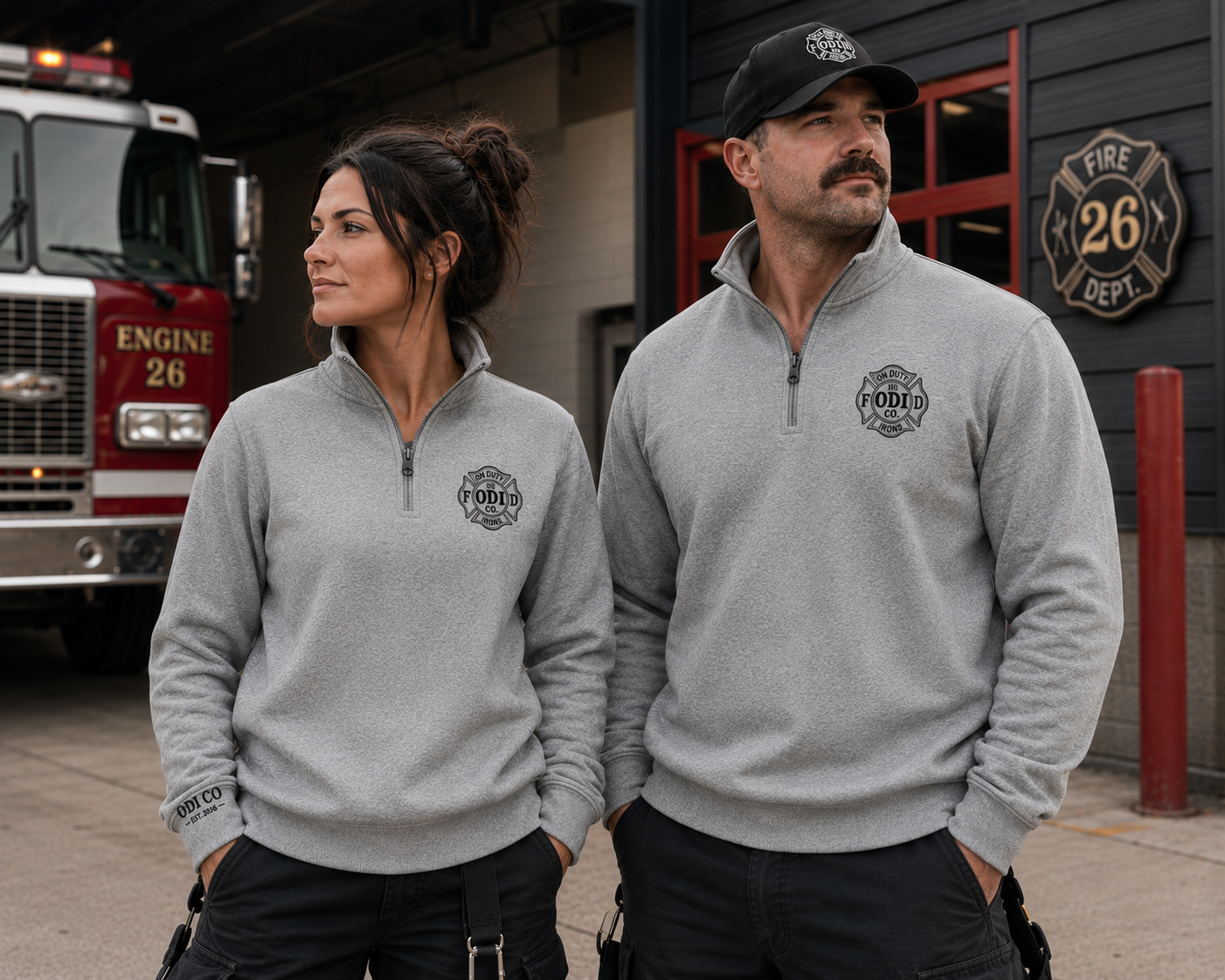 The TRADITIONAL Emmy Quarter-Zip Pullover