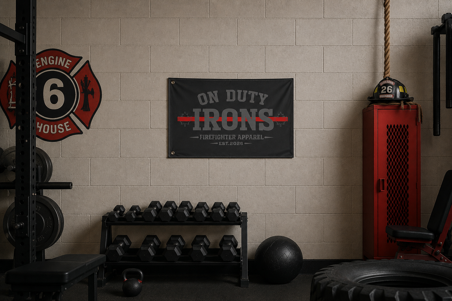 The "ON DUTY" Flag