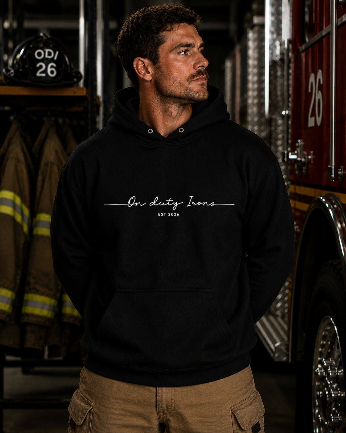 The SIGNATURE Hoodie (white logo)