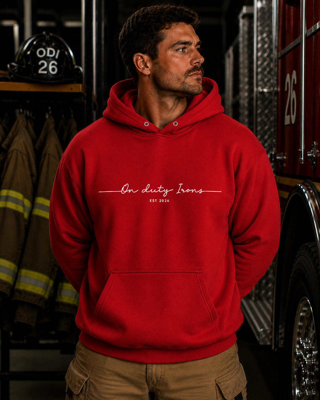 The SIGNATURE Hoodie (white logo)