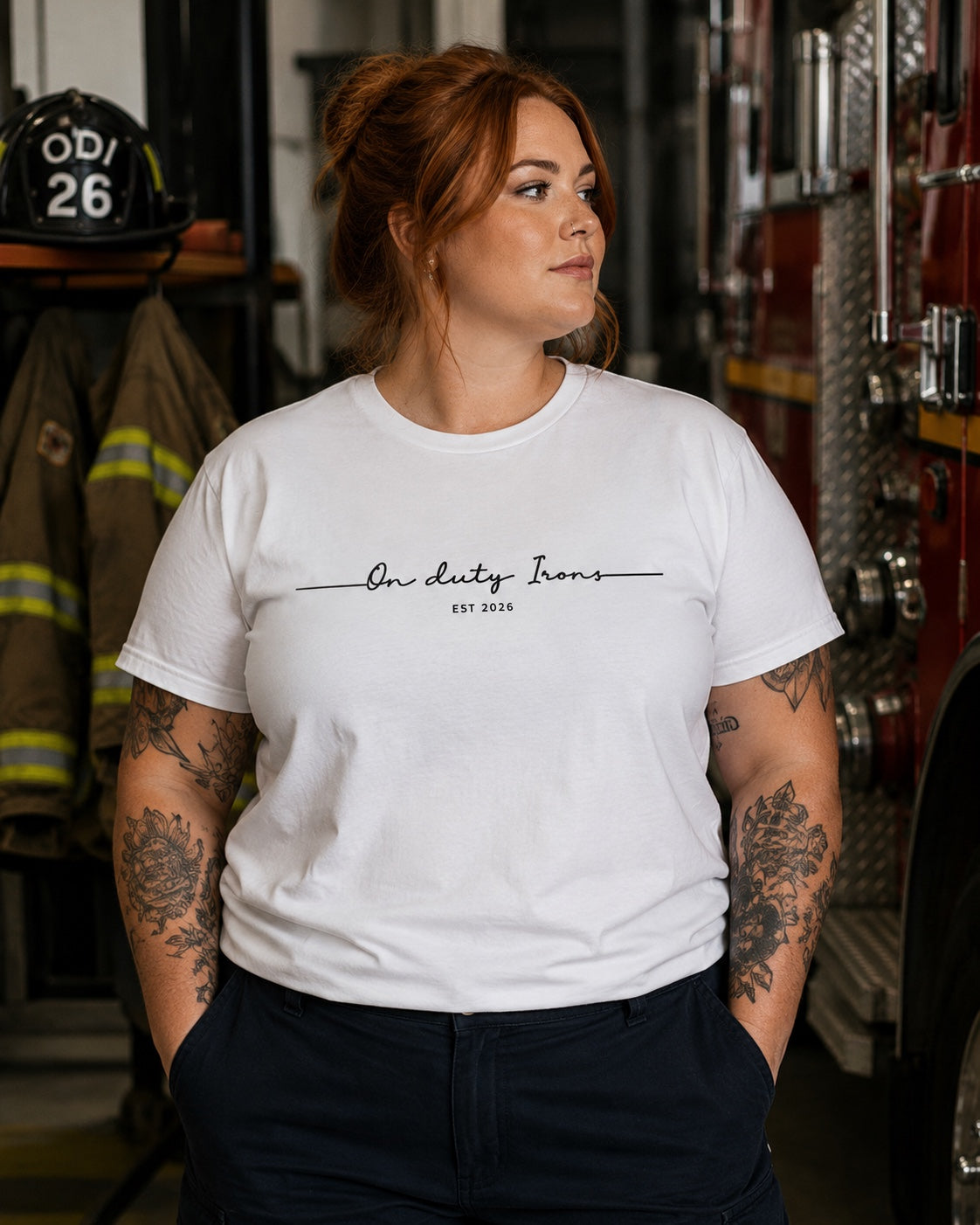 The SIGNATURE Tee (black logo)