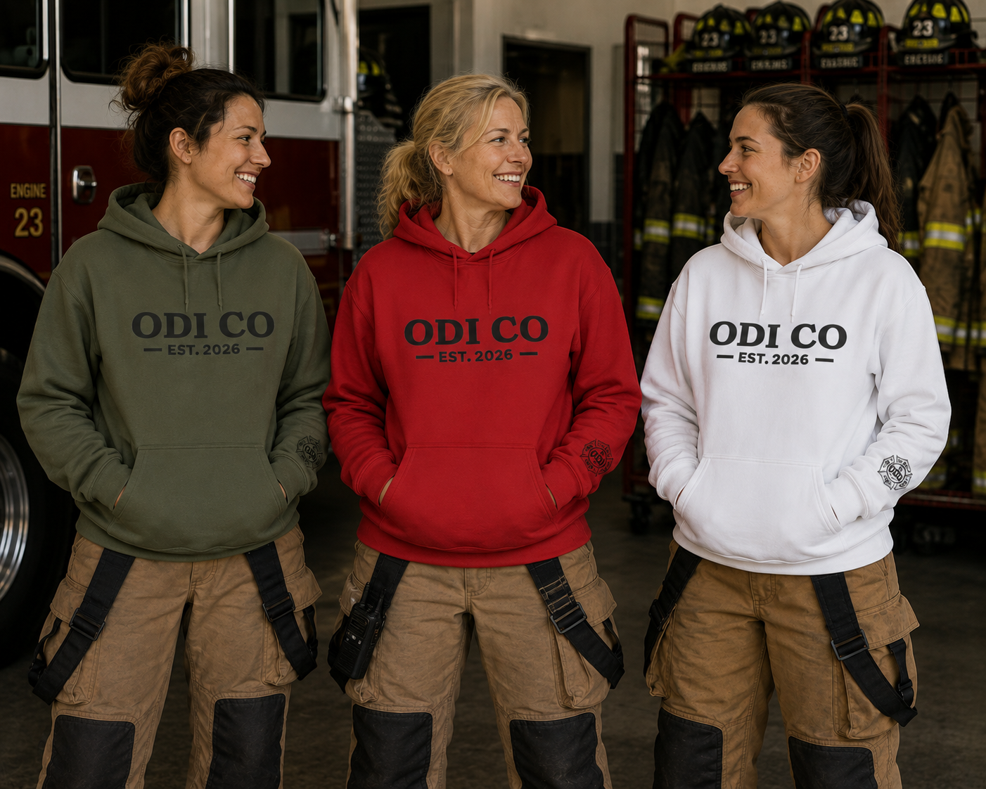 The MODERN Hoodie (Black logo)