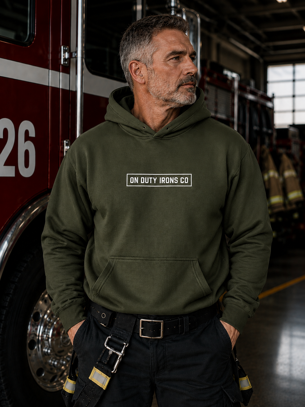 The FRAMEWORK Hoodies (White logo)