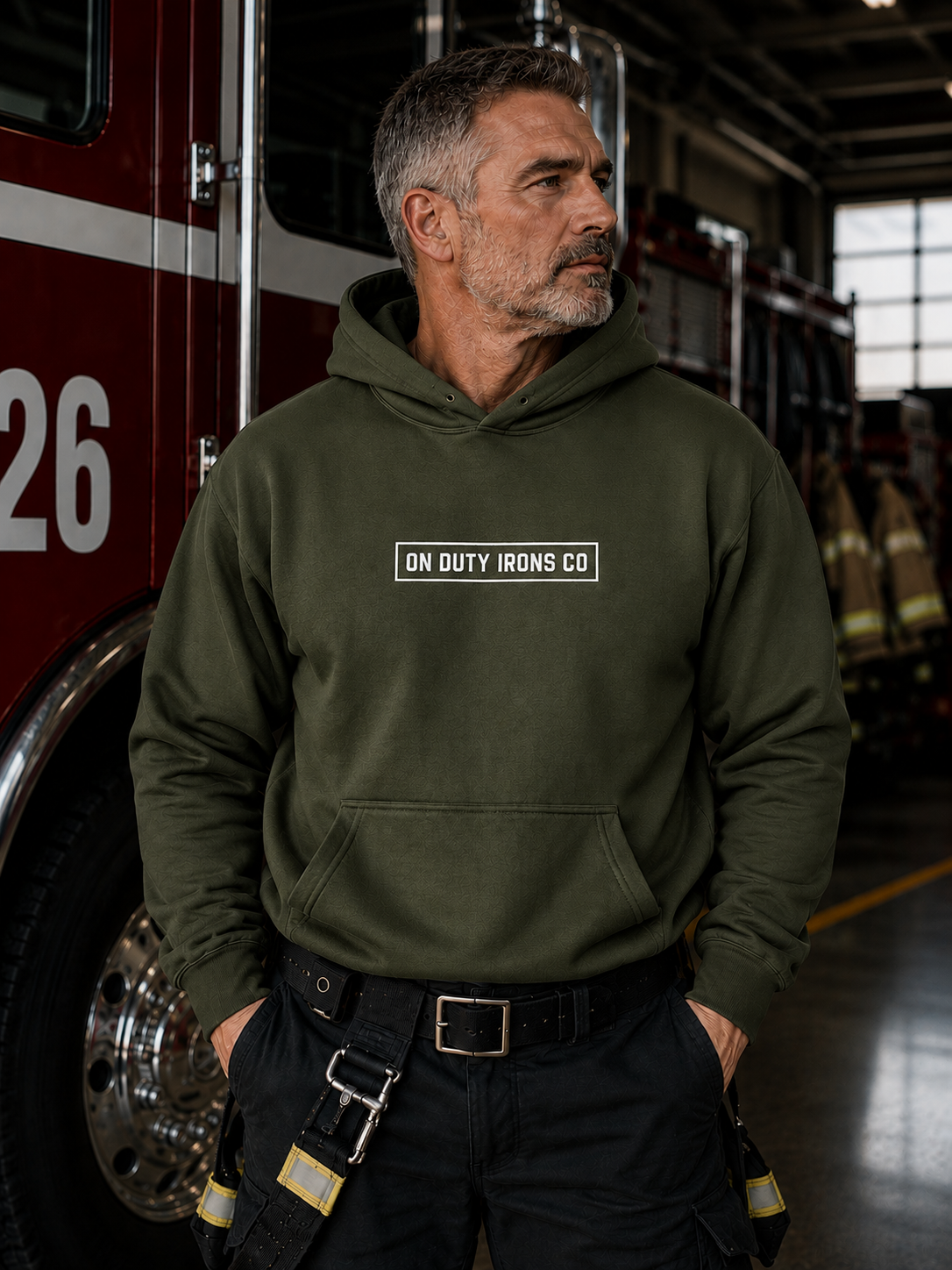 The FRAMEWORK Hoodies (White logo)