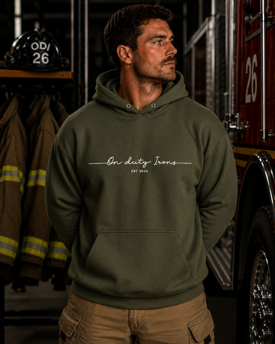 The SIGNATURE Hoodie (white logo)