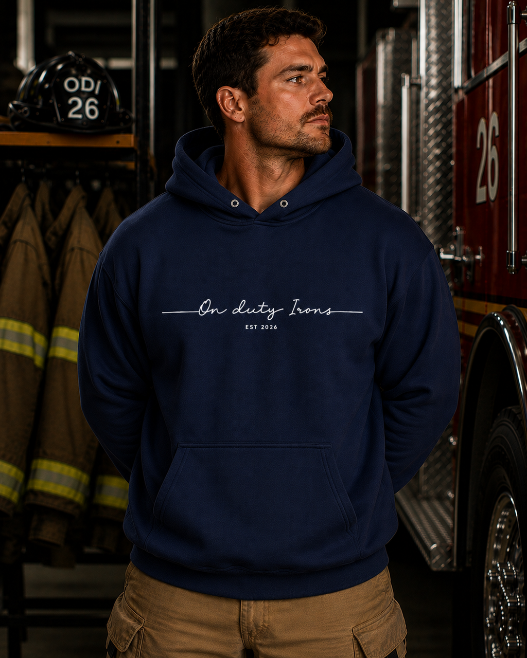 The SIGNATURE Hoodie (white logo)