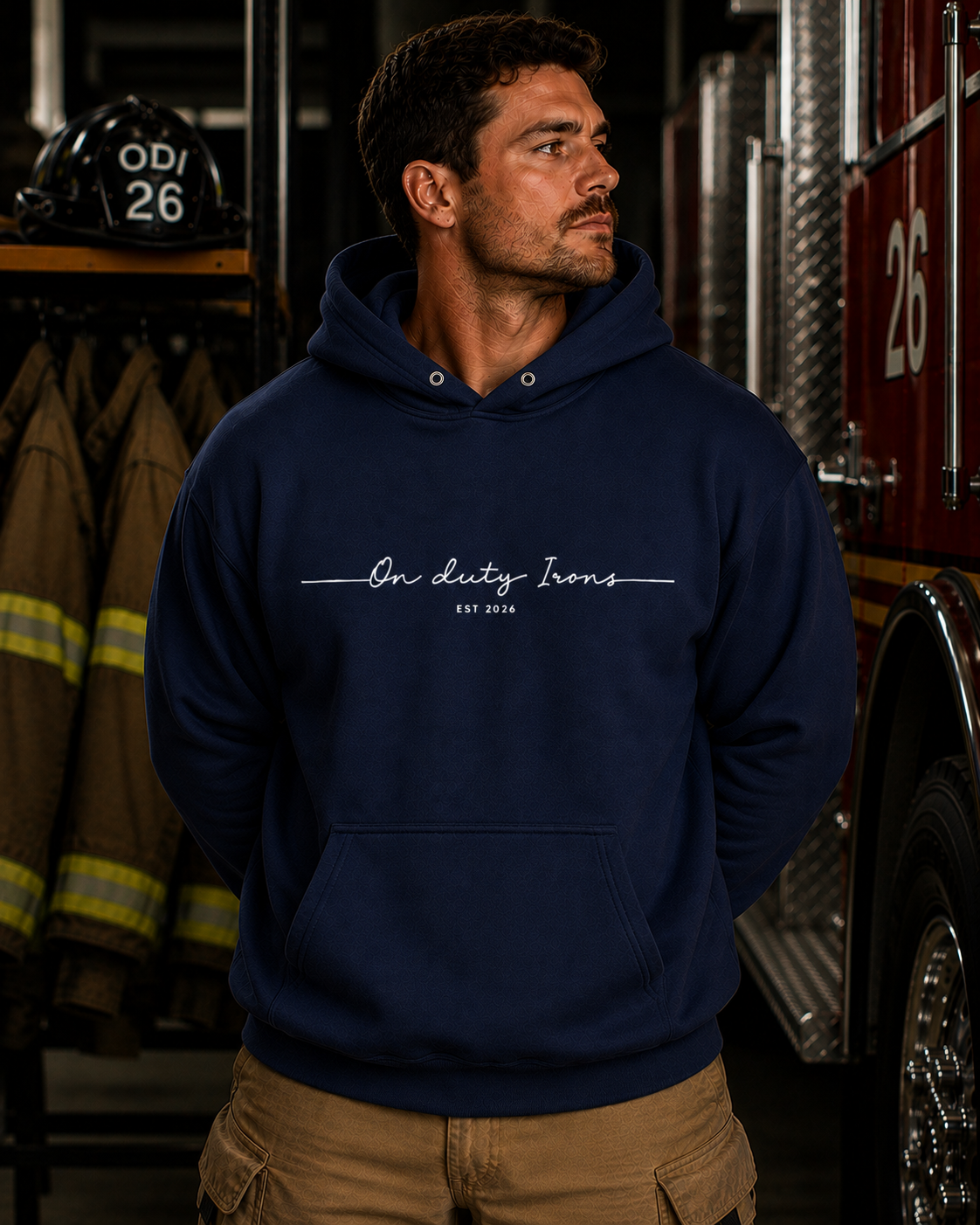 The SIGNATURE Hoodie (white logo)