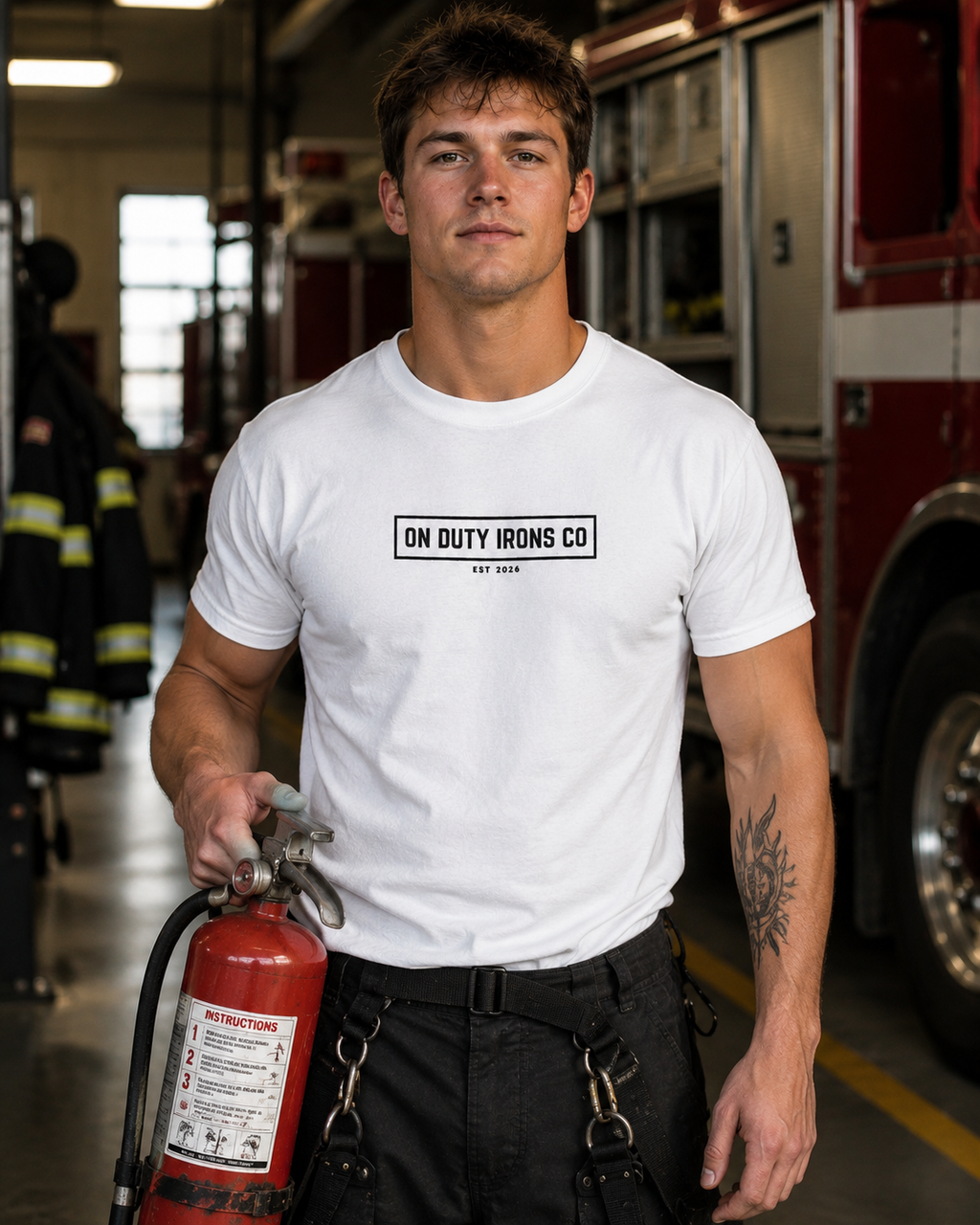 The FRAMEWORK Tee (Black Logo)
